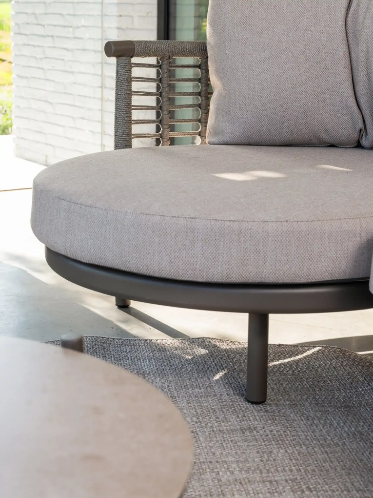 Taste by 4 Seasons Puglia chaise loungebank terre Loungebank bruin weerbestendig