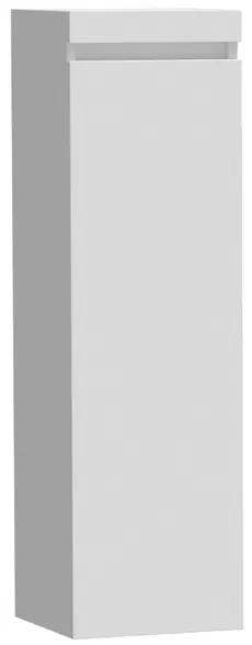 BRAUER Solution Badkamerkast - 120x35x35cm - 1 greeploze linksdraaiende deur - MDF - mat wit 7804