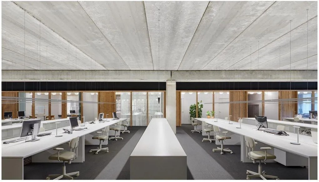 Flos - Bureaulamp Oblique Antraciet Methacrylaat