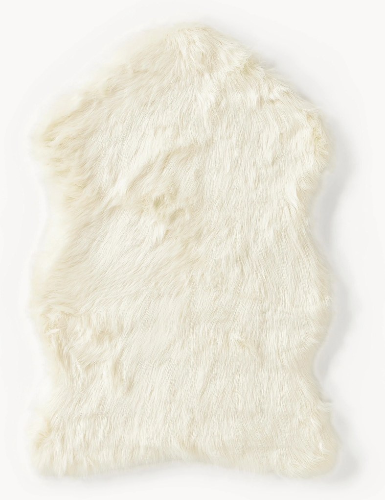 Vloerkleed van imitatiebont Mathilde