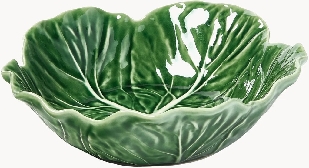 Handbeschilderde serveerschalen Cabbage, 2-delig