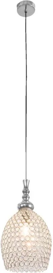 Hanglamp Quincy - nikkel - 23 cm - Leen Bakker