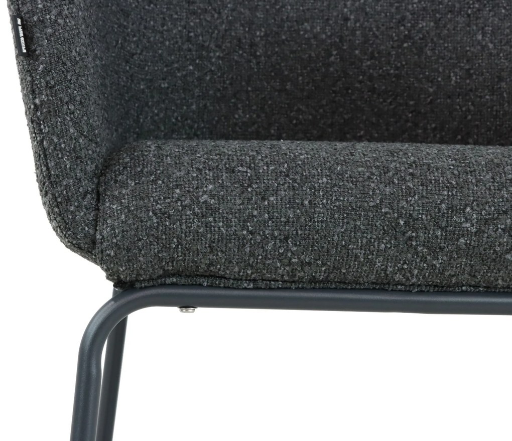 Tuinset 4 personen 120 cm Outdoor textiel Grijs Lifestyle Garden Furniture Lugo/Vienna