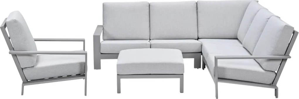 Garden Impressions Coba hoek loungeset 5-delig - taupe