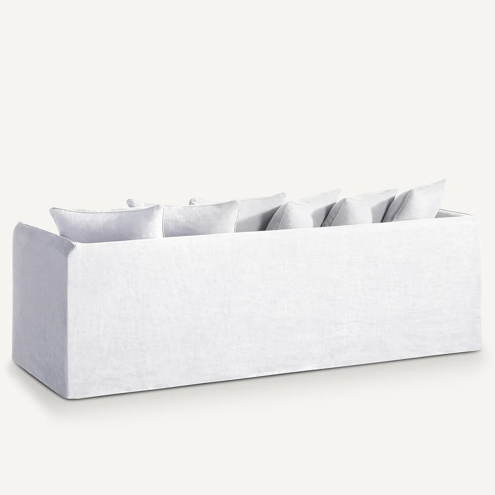 Bank 3-, 4- of 5-zits in dik stonewashed linnen, Neo Chiquito