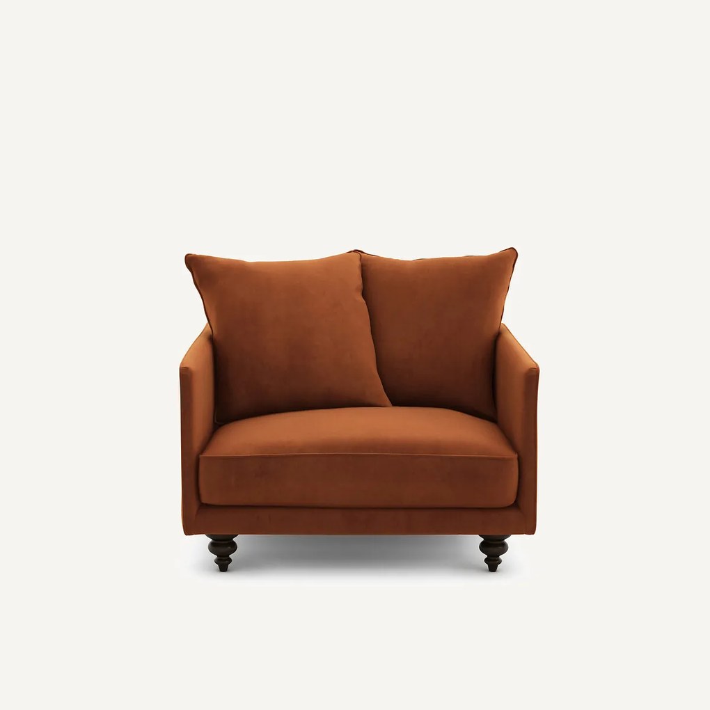 Fauteuil fluweel, Lazare