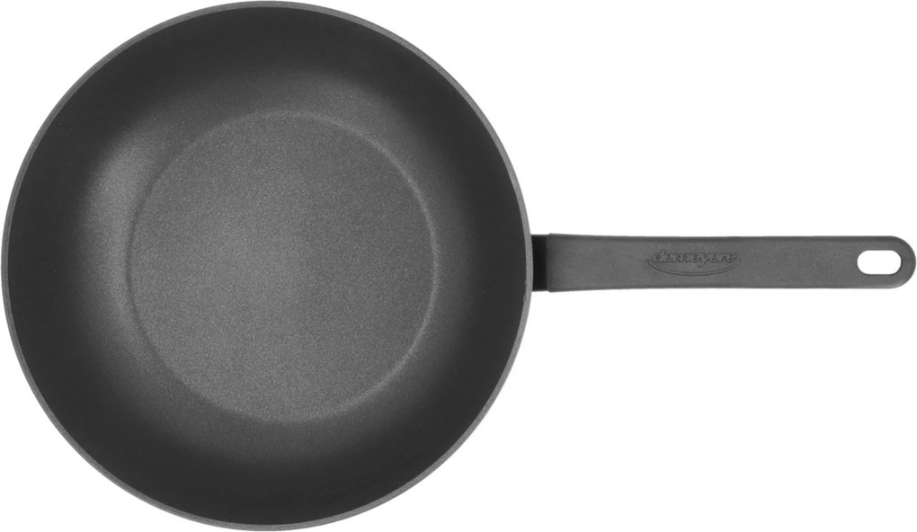 Demeyere Alu Bistro 3 Wok vlakke bodem Duraslide 28 cm - Alu Bistro 3 - Demeyere