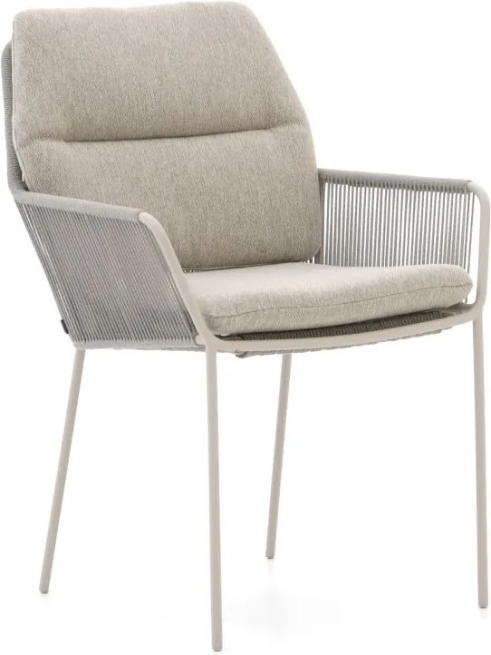 Dining tuinstoel | SUNS Punta | Rope (touw) | Taupe | Kees Smit Tuinmeubelen