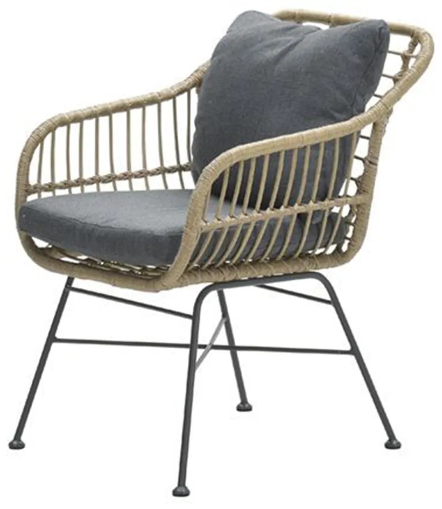 GI Margriet wicker dining tuinstoel - Naturel