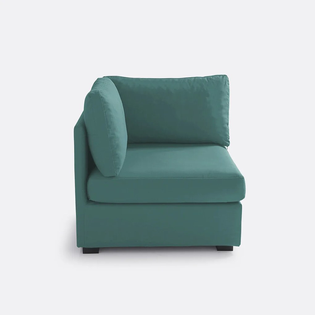 Hoekfauteuil, katoen, Robin