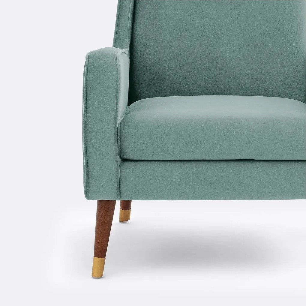 Fauteuil in fluweel, (Y)