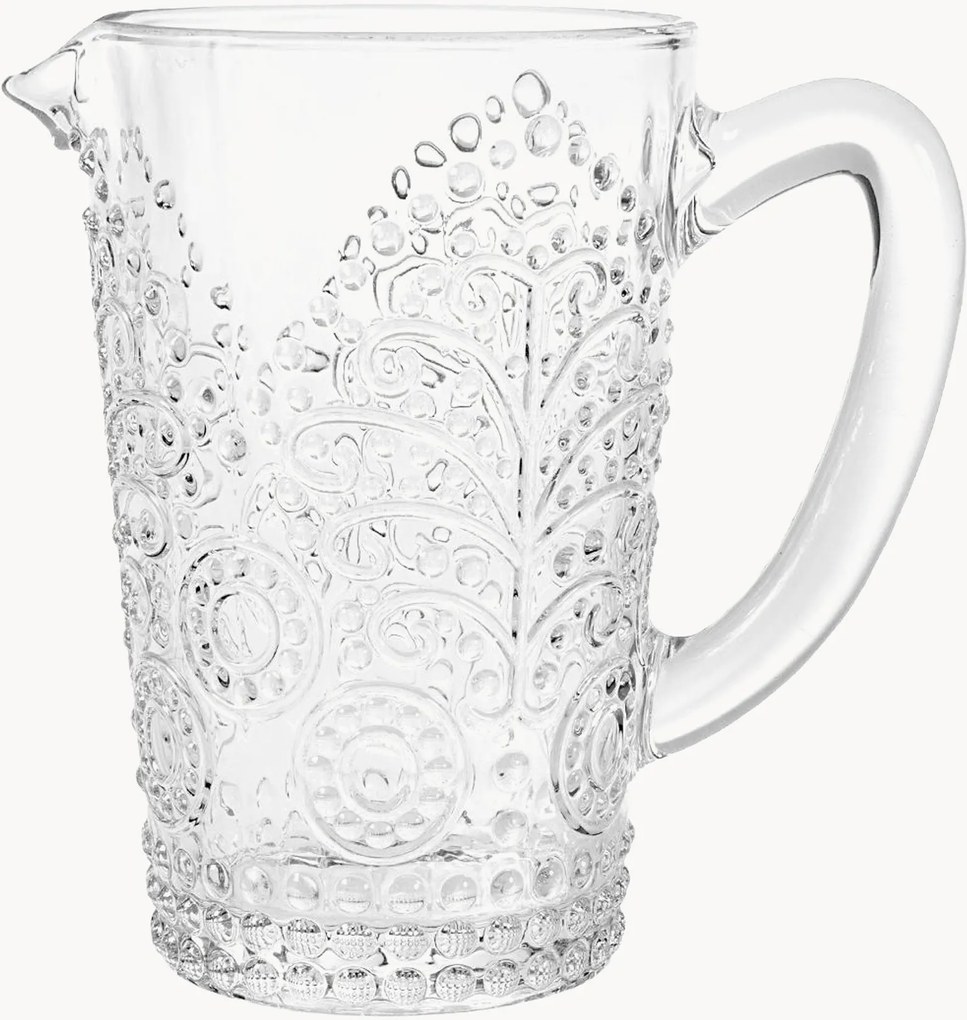 Karaf Garden van structuurglas, 1.35 L