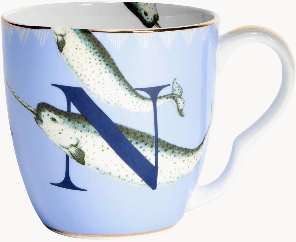 Beker Narwhal van Fine Bone China