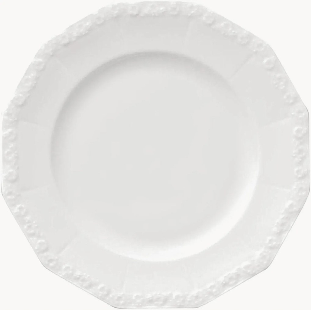Ontbijtborden Maria White, 6-delig
