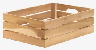 Patxi Rubberwood Opbergdoos Natuurlijk Hout - Sklum