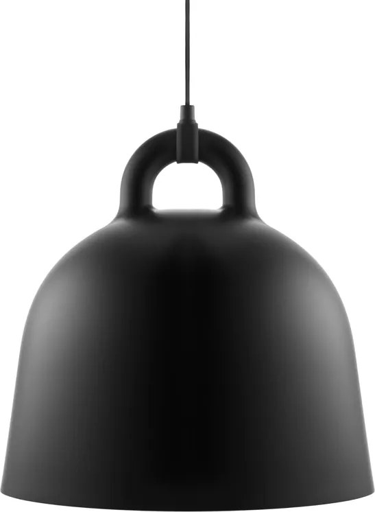 Normann Copenhagen Bell Medium Koeienbel Hanglamp Zwart