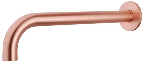 Mueller Cobre inbouw muuruitloop 30cm geborsteld koper