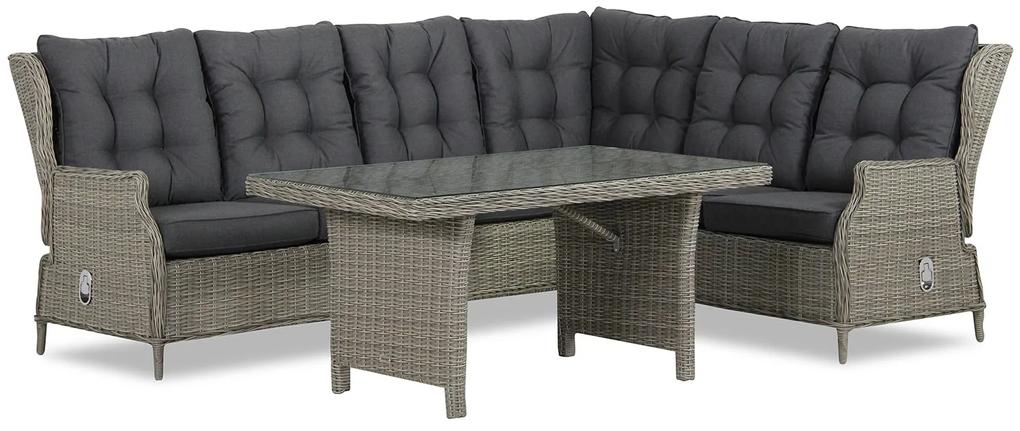 Garden Collections New Castle dining loungeset 5-delig - Tuinmeubelshop