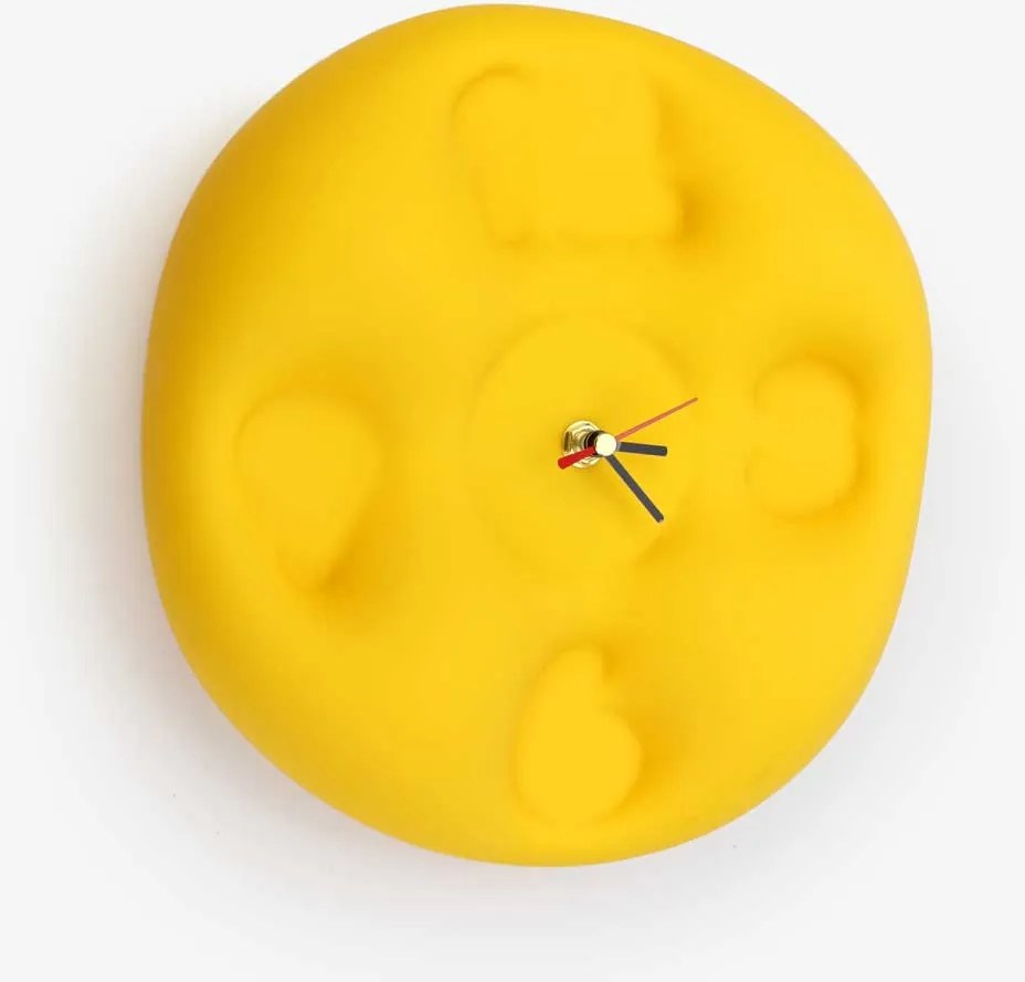 Design Klok - Teun Zwets - Bubble Clock Geel