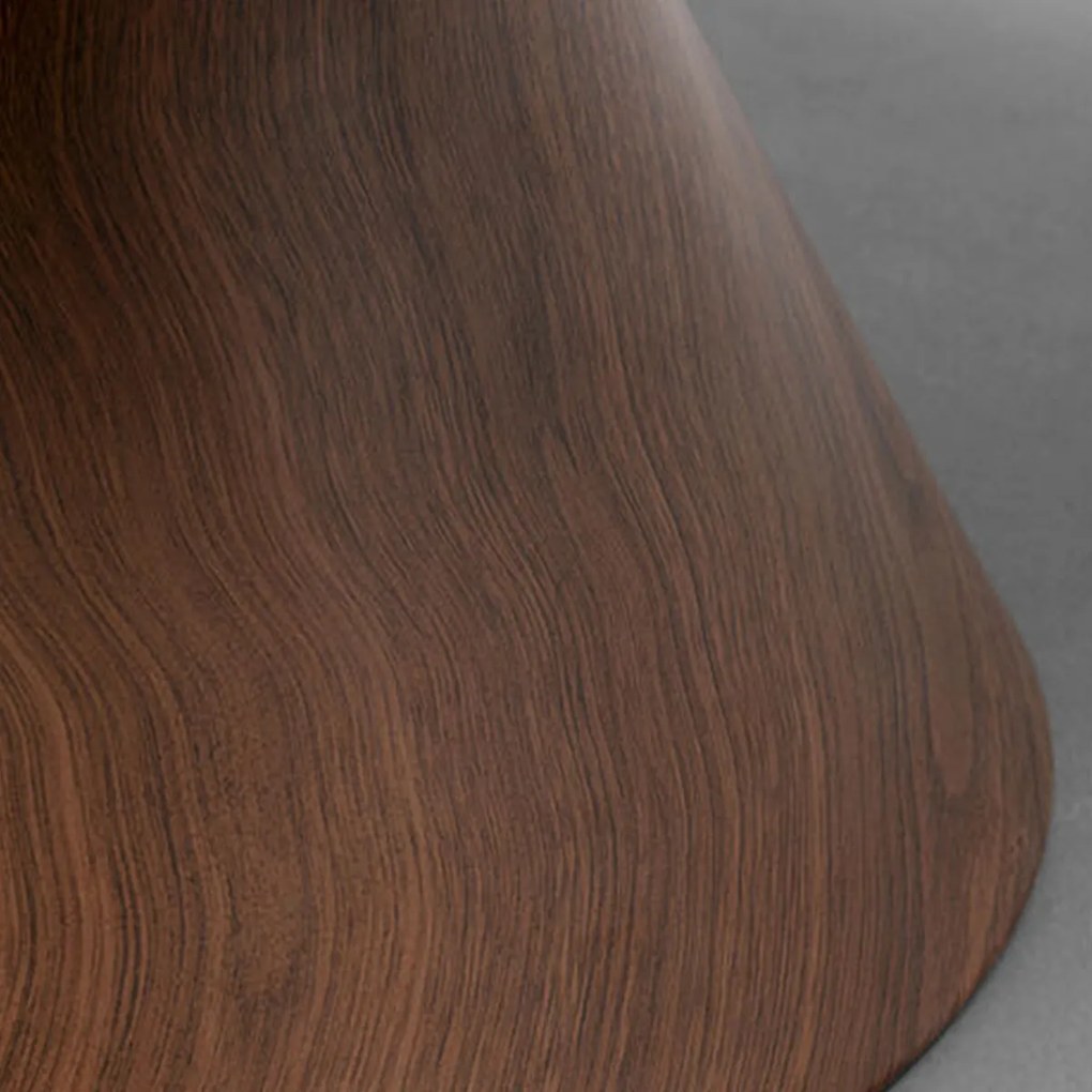 Kare Design Cono Ronde Salontafel Walnoot - 70 X 70cm.