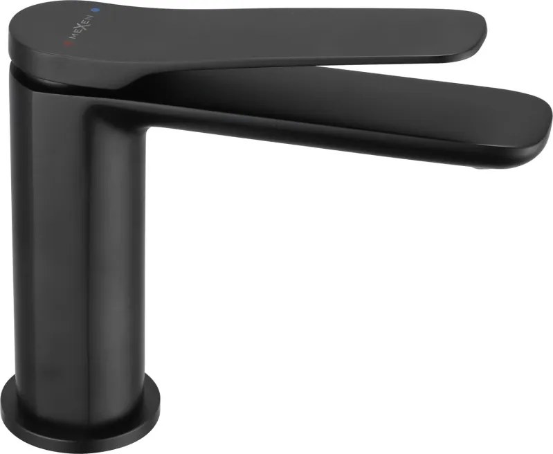 Mexen Largo wastafelkraan, zwart - 73700-70