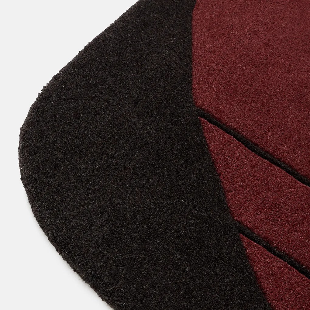 Asymmetrisch wollen vloerkleed, NODIN