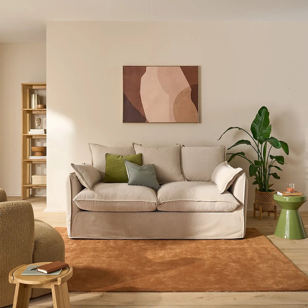 Sofa 2-, 3-, 4-, 5-zits, afneembare hoezen, gemêleerd polyester, ODNA