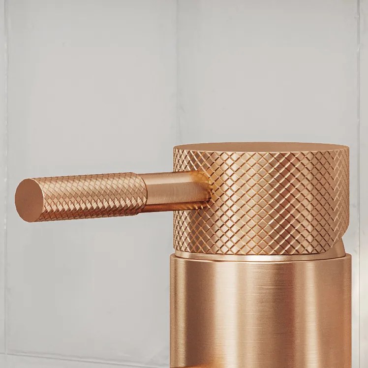 Saniclear Copper Curved hendel voor Plus wastafelkranen (SK35602 en SK35608)