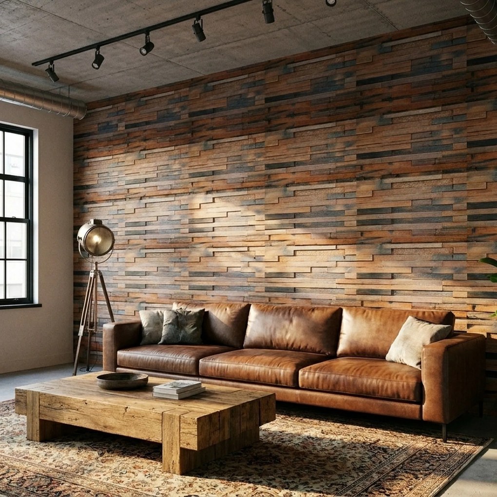 3D Houten Wandpaneel | Shipwood XL | 30×60 cm | Wanddecoratie