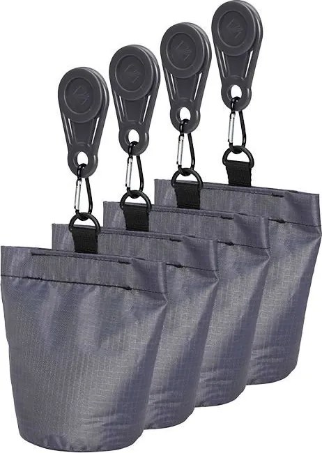 Platinum Aerocover zandzakken set (4 zakjes, niet gevuld) - Hoessteunset voor Aerocover tuinsethoezen tot en met L240cm