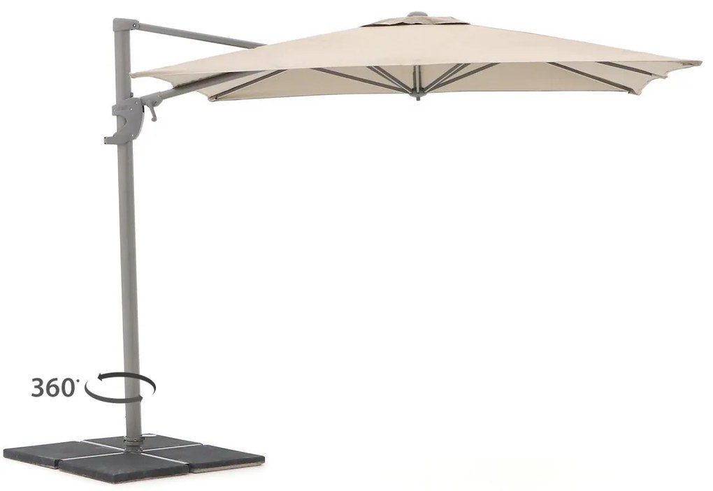 Shadowline Francisco zweefparasol 260x260cm