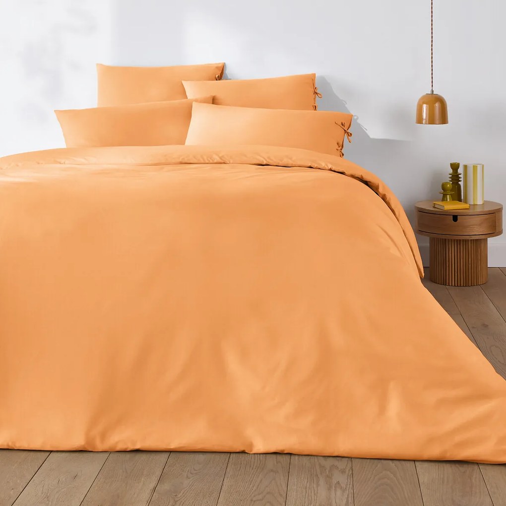 Effen kussensloop te strikken in katoen , Scenario