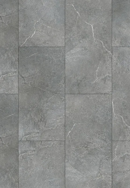 Mexen Silver Waves vinylpanelen 610 x 305 mm SPC 6,5 mm, IXPE onderlaag 1,5 mm, 4 V-groef, Steen - F1144-0610-305-505-4V1-90