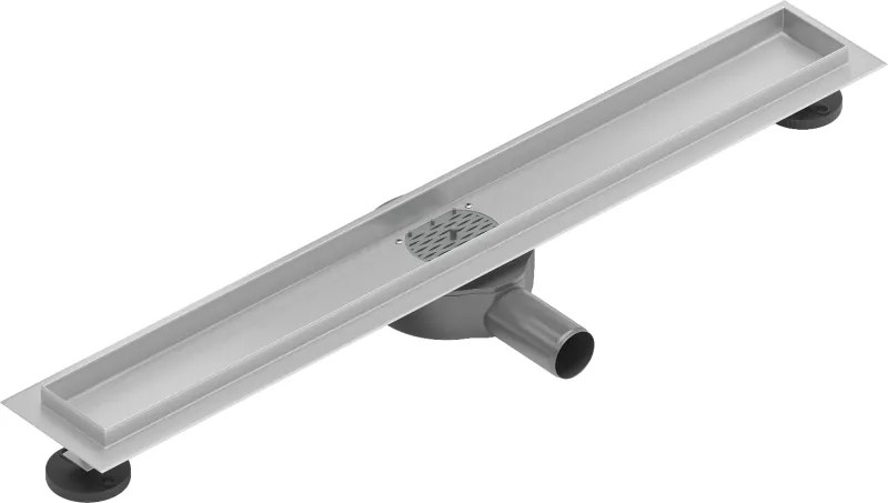 Mexen Flat 360° draaibare lineaire afvoerkast 70 cm, inox - 1040070