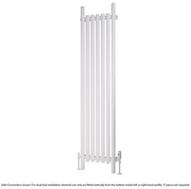 Eastbrook Lambourne horizontale radiator 40x180cm 888W wit mat