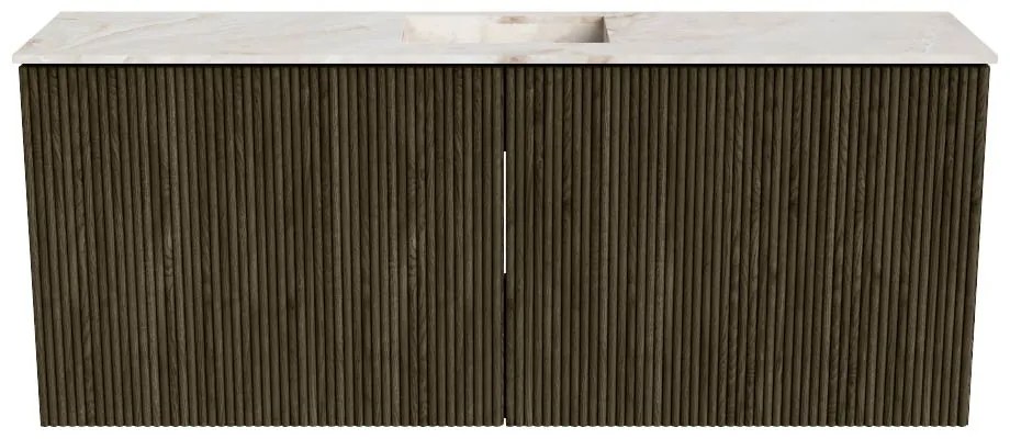 Mondiaz Joya DLux 100cm toiletmeubel shadow met wastafel faye midden 1 kraangat frappe