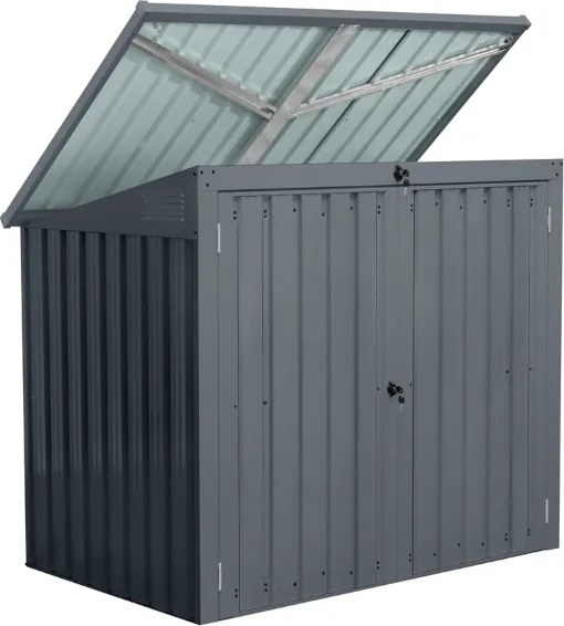 Afvalemmeropslag 2 x 240l Hamilton Store Boss antraciet