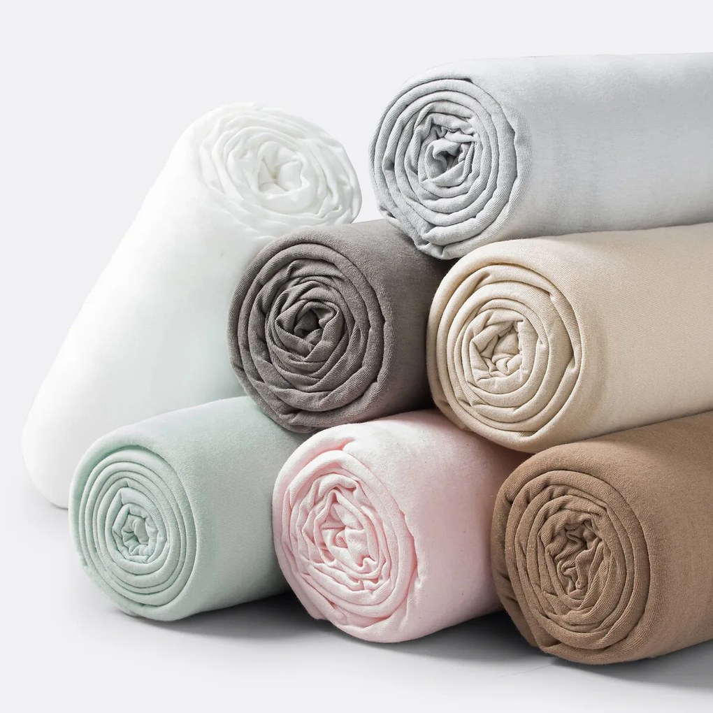Hoeslaken babybed in effen jersey, Scenario
