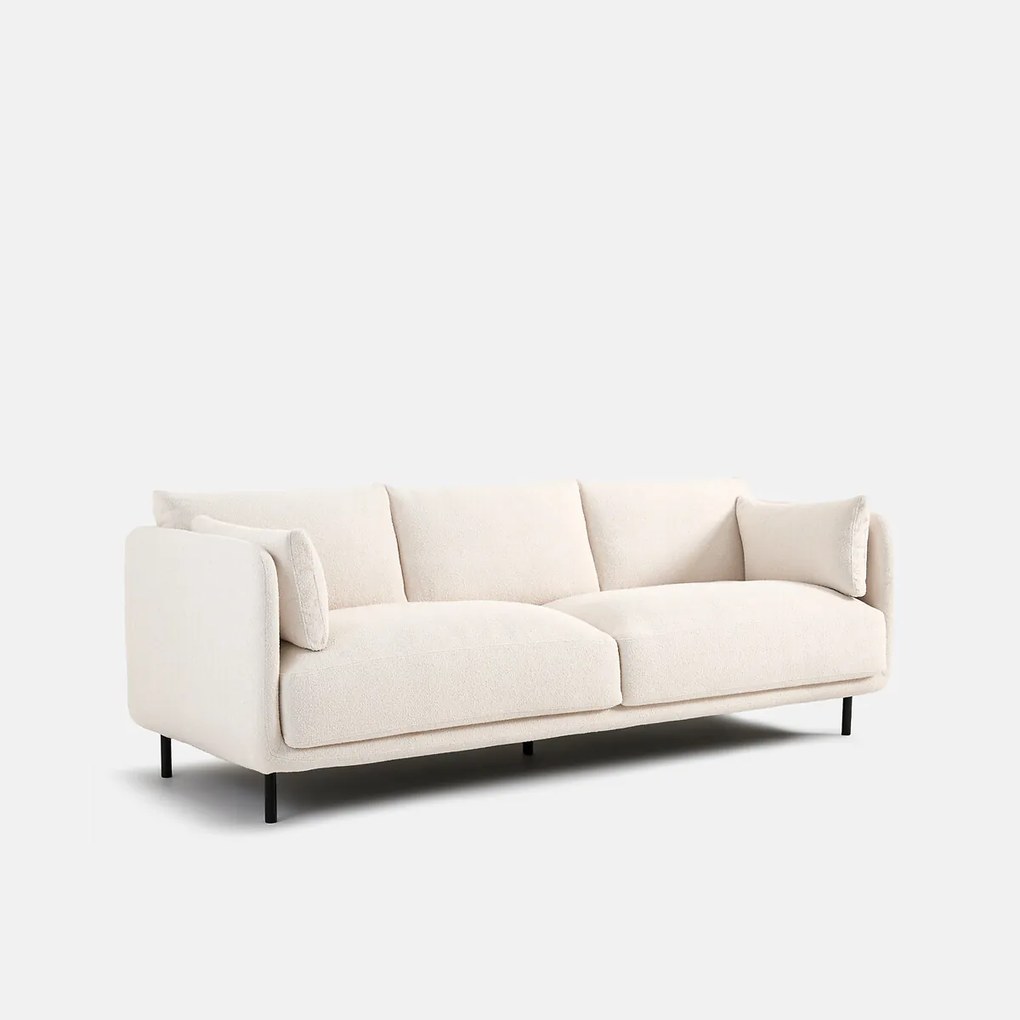 Sofa 3- of 4-zits, fijne badstof, Victor