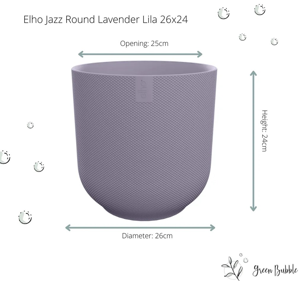 Pot Elho Jazz Round Lavender Lilac