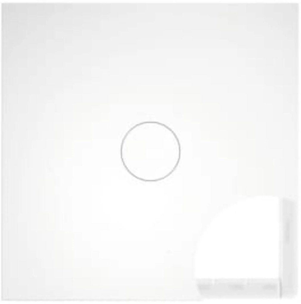 Bette Air Douchetegel 120x80 cm Glans White