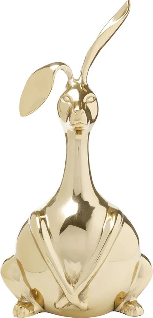 Goud Konijn Beeld 37 Cm