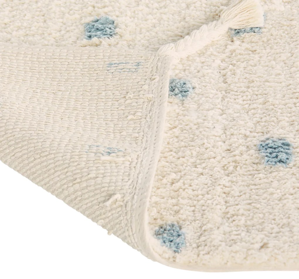 Vloerkleed met stippen, in katoen, voor kinderen, Jay