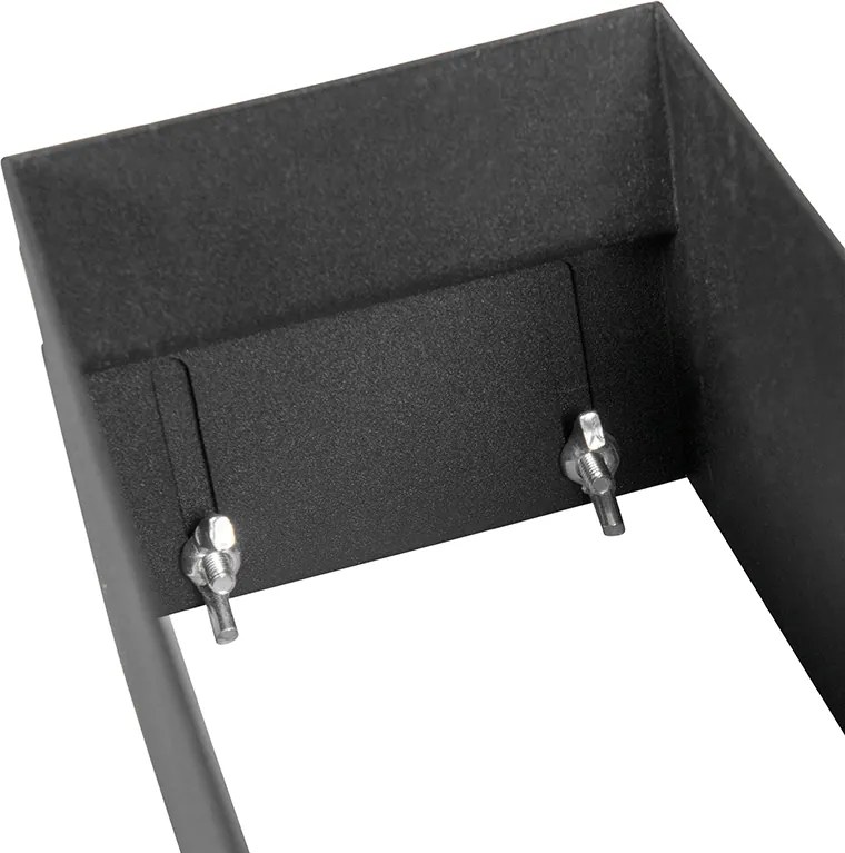 Smart inbouwspot zwart incl. 2 Wifi GU10 trimless - Oneon 2