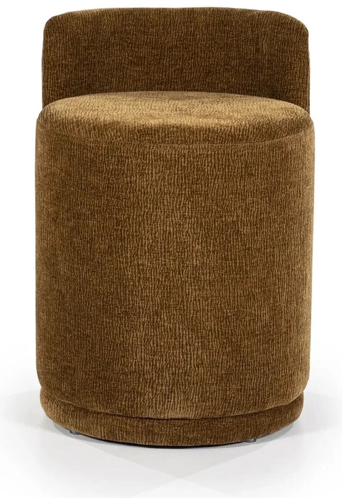 By-Boo Marque Moderne Scandinavische Poef Mosterd