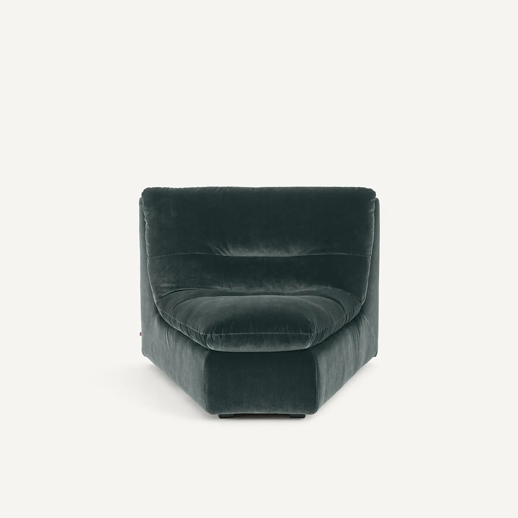 Modulaire hoek in fluweel, GIULIANO