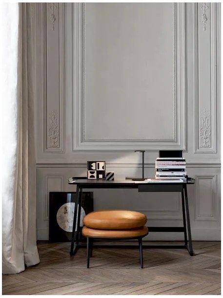 Flos - Bureaulamp Oblique Antraciet Methacrylaat