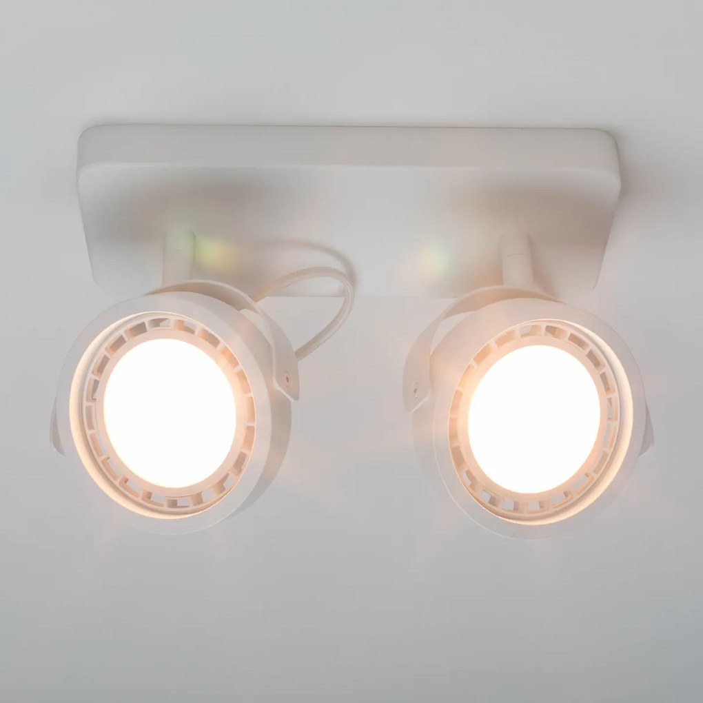 Zuiver Dice-2 DTW Dubbele LED Spot Wit