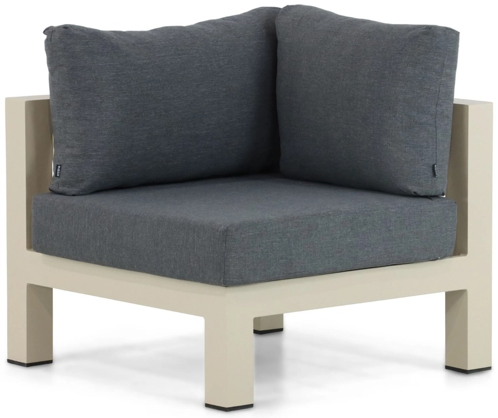 Hoek loungeset 5 personen Aluminium Taupe Lifestyle Garden Furniture Luca