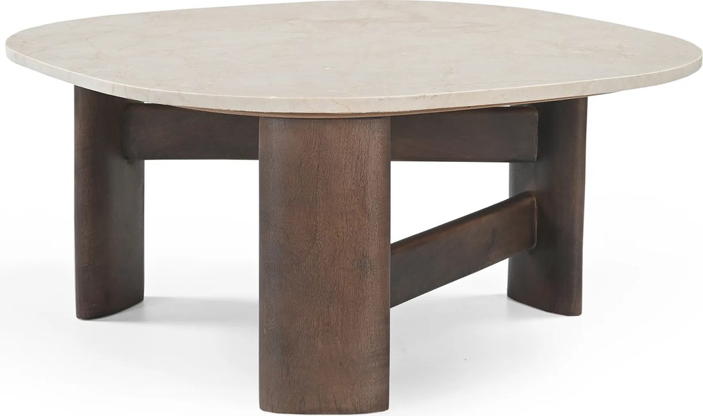Salontafel Marmer - 80 X 80cm.